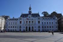 Prédio do Comando Naval, na Plaza Sotomayor, em Valparaiso, no Chile